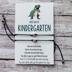 First day of school bracelet